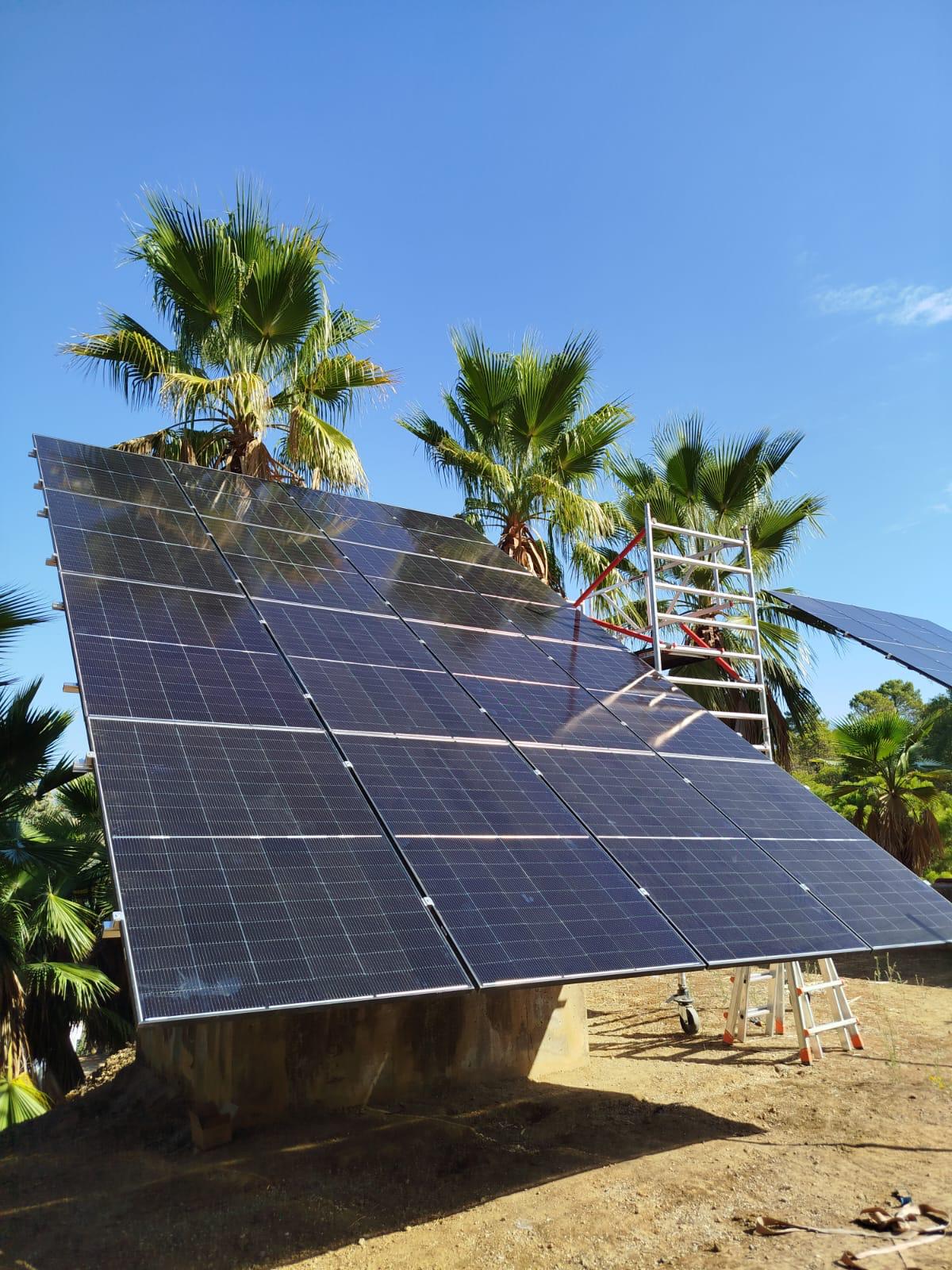 20 kWp solar installation in Coín